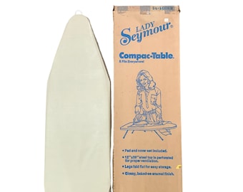 Tabletop Ironing Board Lady Seymour Compac-Table NEW in Box Collapsible