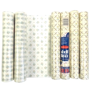 Single Roll Rubbermaid Shelf and Drawer Liner Vinyl Paper NOS