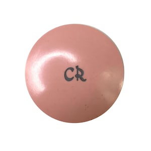 Charles of the Ritz Dry Rouge Compact Camellia Pink Vintage Cosmetics Makeup