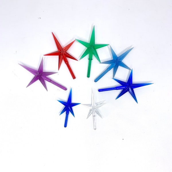 Vintage Ceramic Christmas Tree Star Topper Choose Color