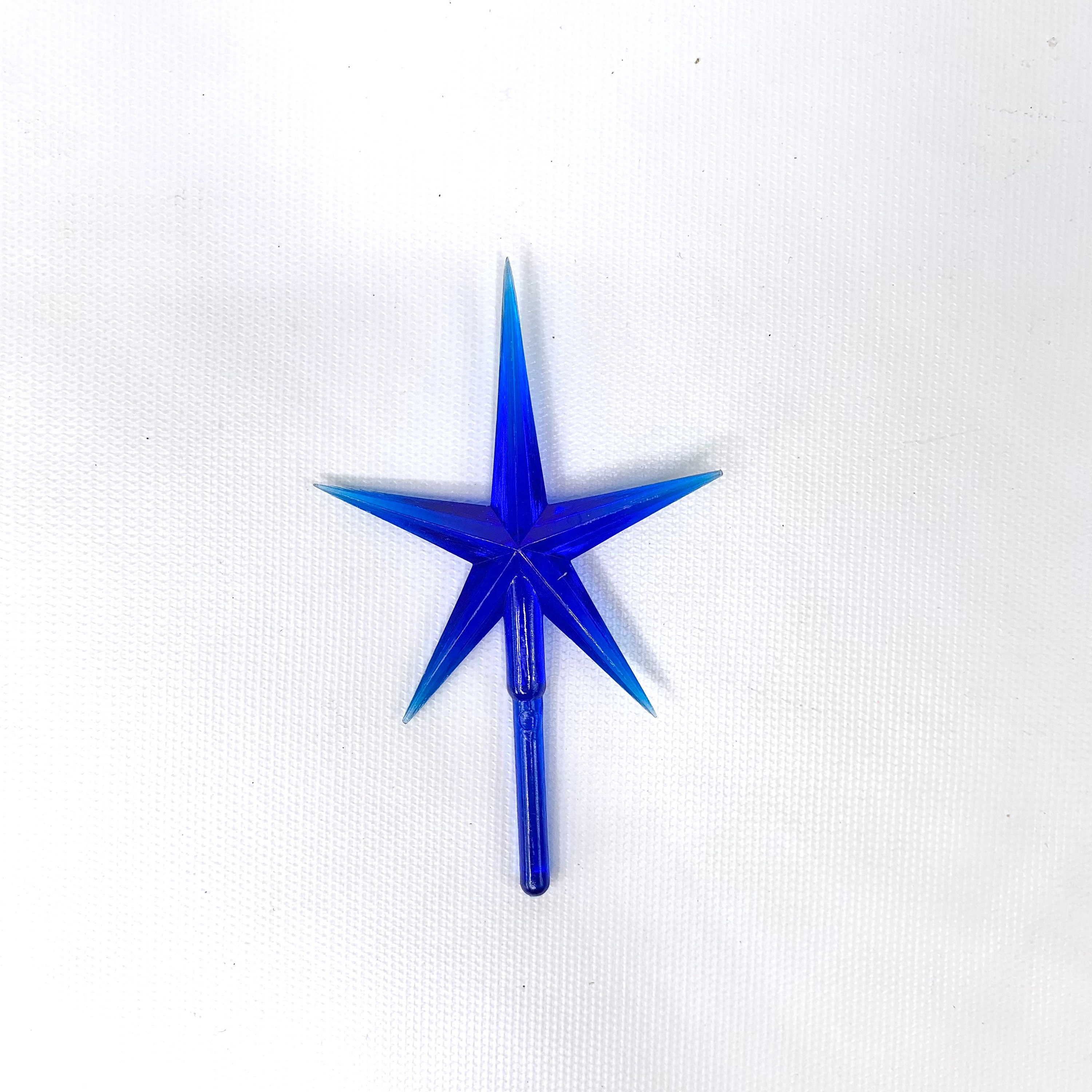 Vintage Ceramic Christmas Tree Star Topper Choose Color Etsy