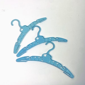 Blue Ducklings Kids Vintage Clothes Hangers Children Nursery Infant