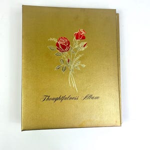 Organiseur de cartes de voeux Hallmark, plus album de cartes, or réfléchi