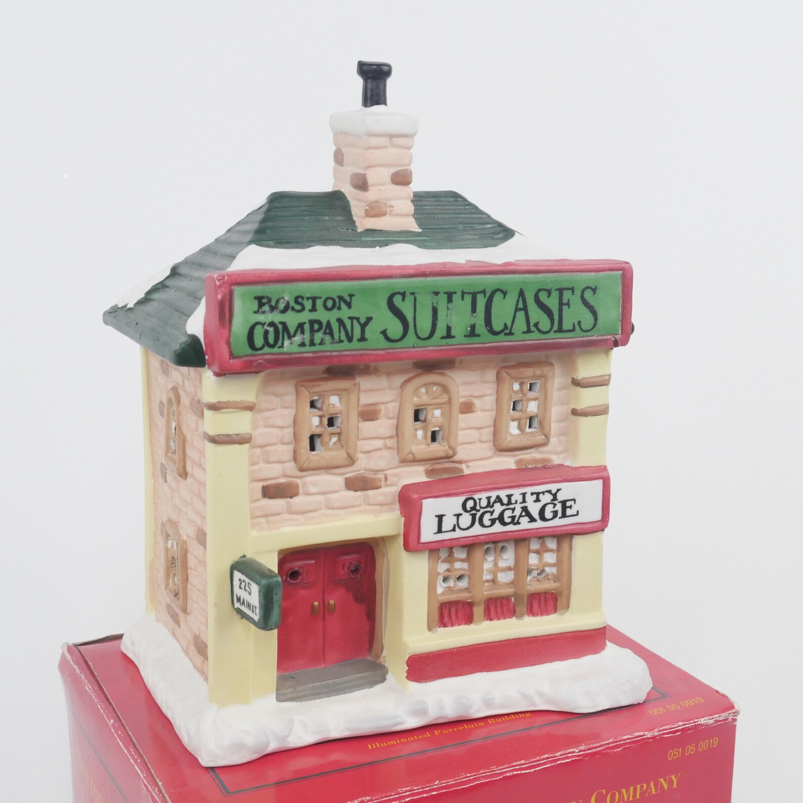 Boston Luggage Store of Bedford Falls Its a Wonderful Life Etsy