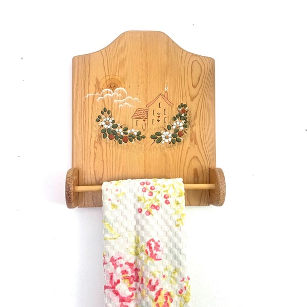 Farmhouse Bathroom Hand Towel Holder - Etsy