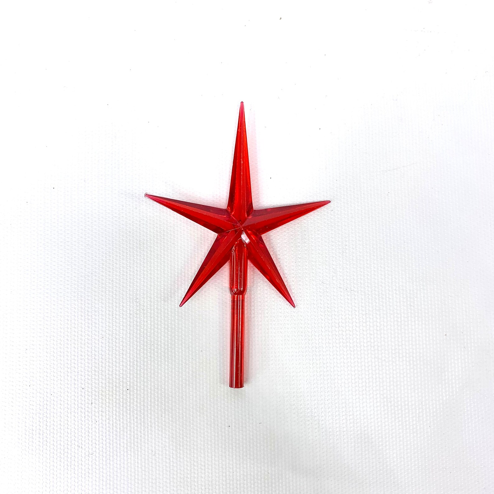 Vintage Ceramic Christmas Tree Star Topper Choose Color Etsy
