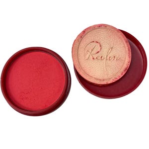 Revlon Dry Rouge Compact Windsor Pink Vintage Cosmetics Makeup