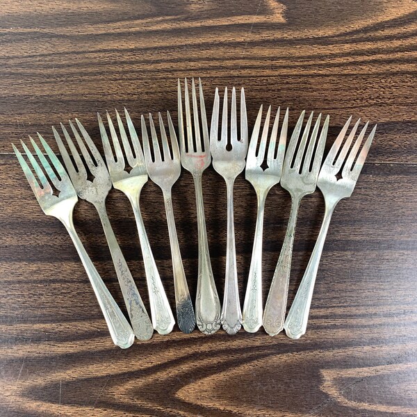 Silver Plate Fork Etsy