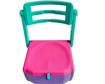 Vintage jaren 80 Cool Gear stadionstoelkoeler, opklapbare stoel