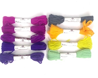 Bucilla Persian Needlepoint & Crewel Wool 10 yd skeins Several Colors