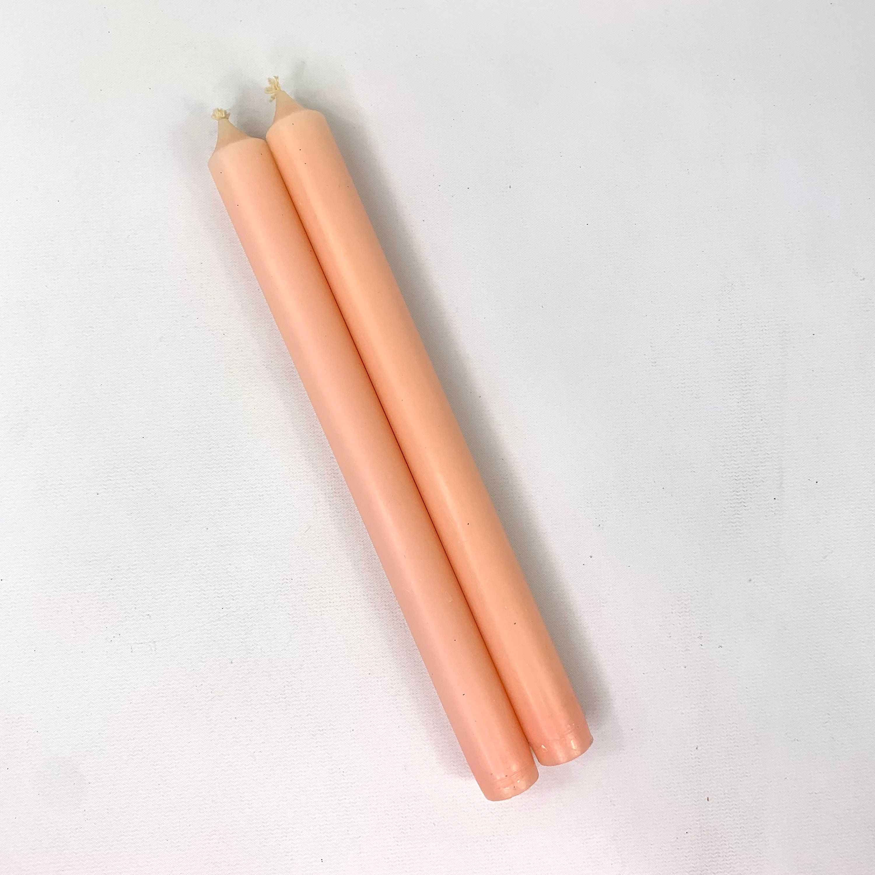 Vintage Peach or Orange Taper Candles Your Choice 10 and 12 Etsy