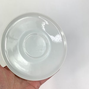 Contempri by Paul McCobb MCM Vintage Solid White Saucer