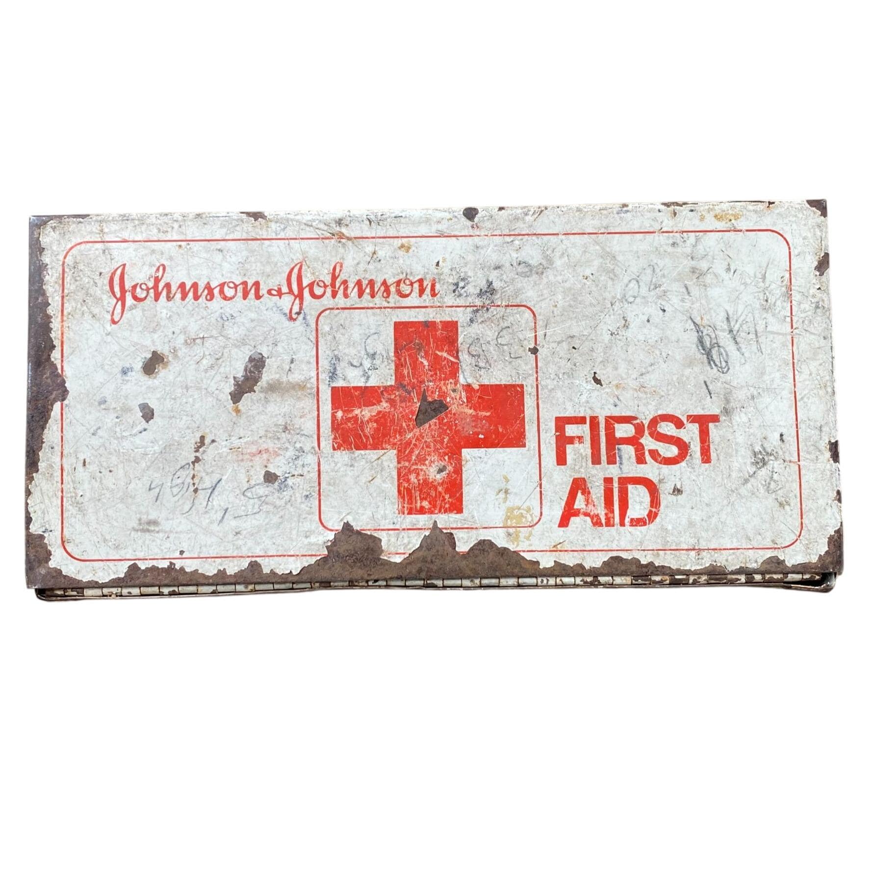 Vintage johnson and johnson first aid kit - Etsy 日本