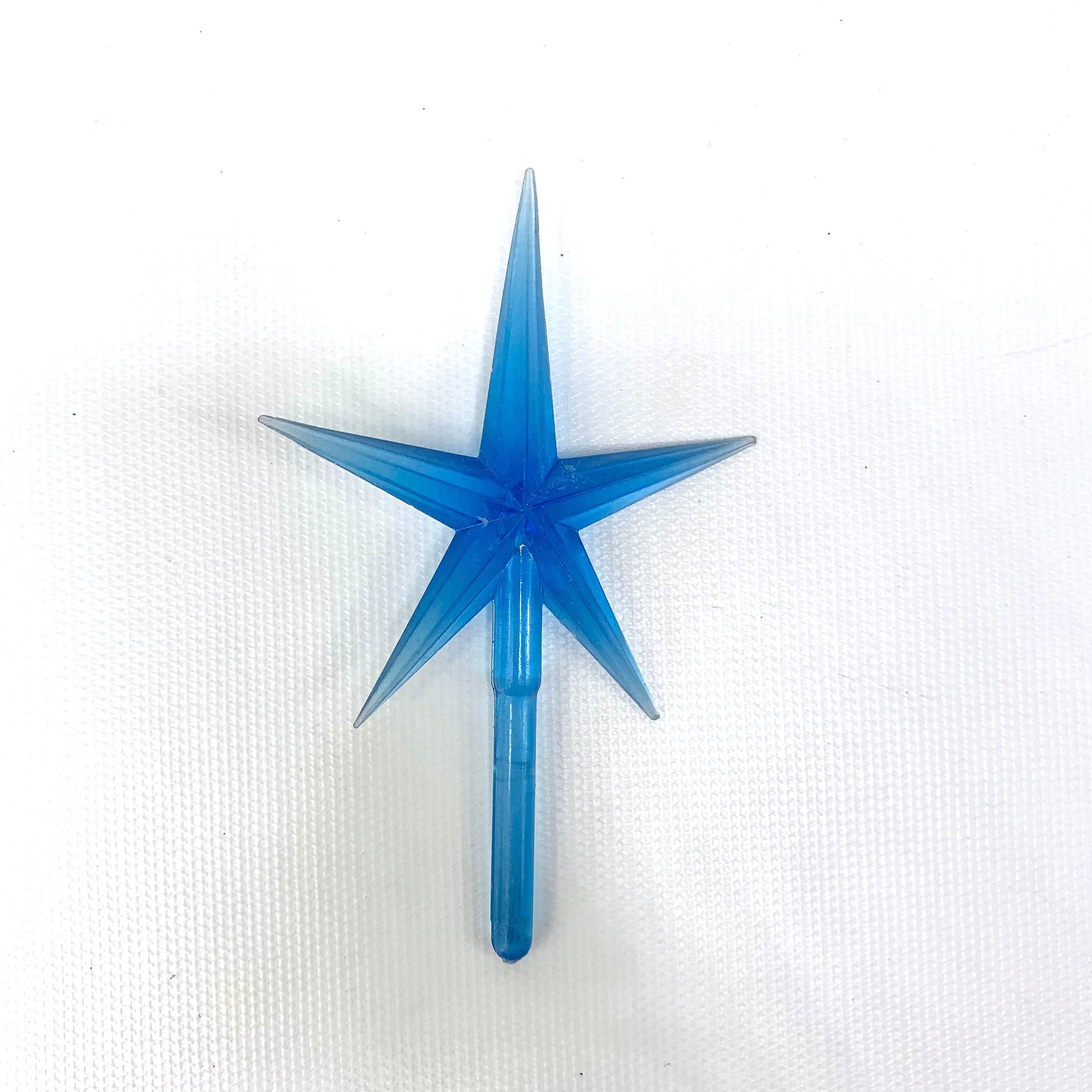 Vintage Ceramic Christmas Tree Star Topper Choose Color Etsy