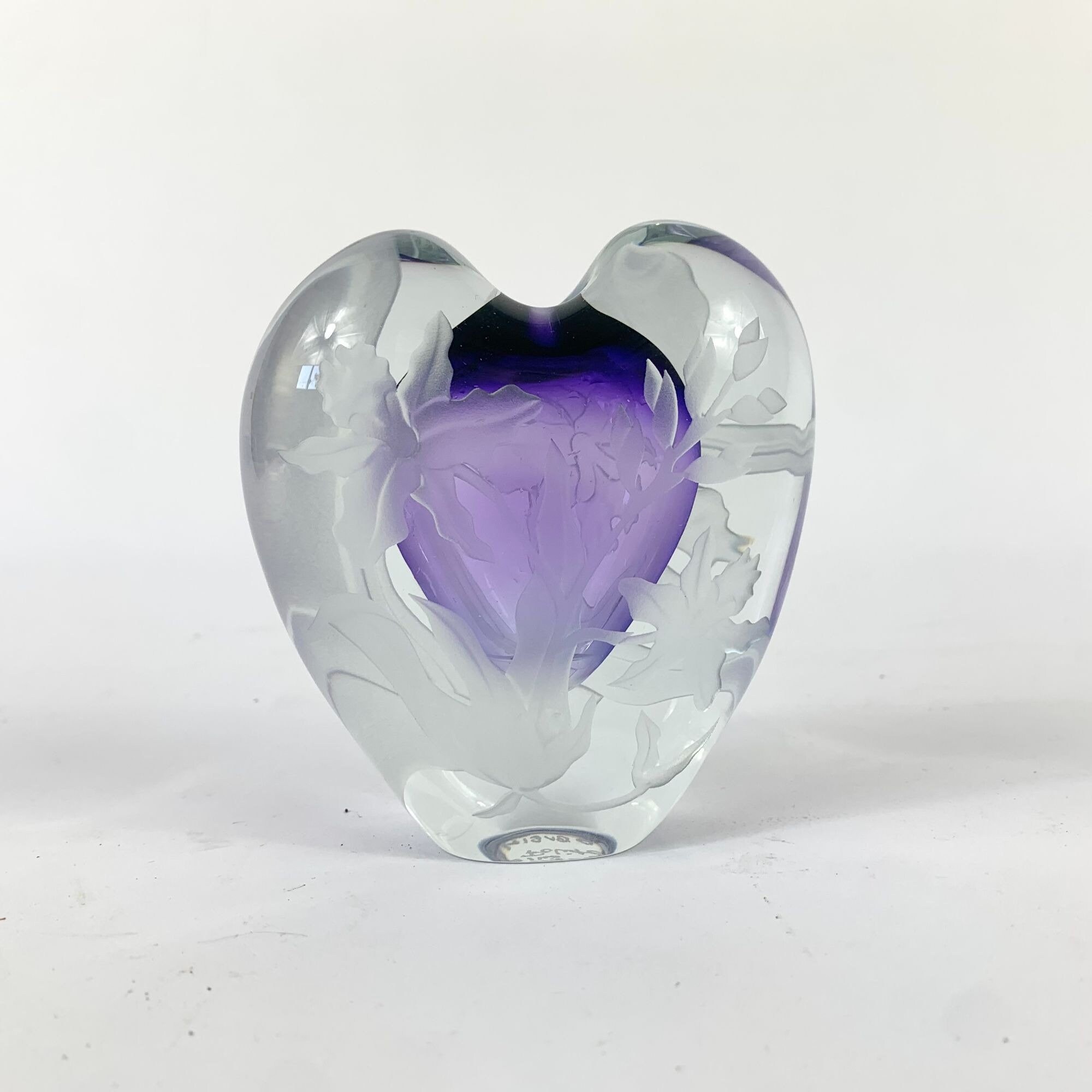 Zellique Studio Art Glass Perfume Bottle Phyllis Polito 80s