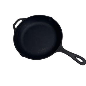 Sartén de chef Lodge CS2 de hierro fundido de 25 cm (10 pulgadas) con doble boquilla, estilo vintage.