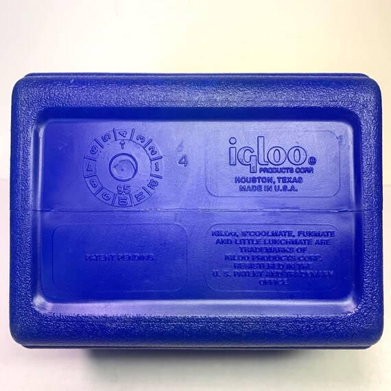 Vintage Igloo Fun Mate Push Button Insulated Cool… - image 4