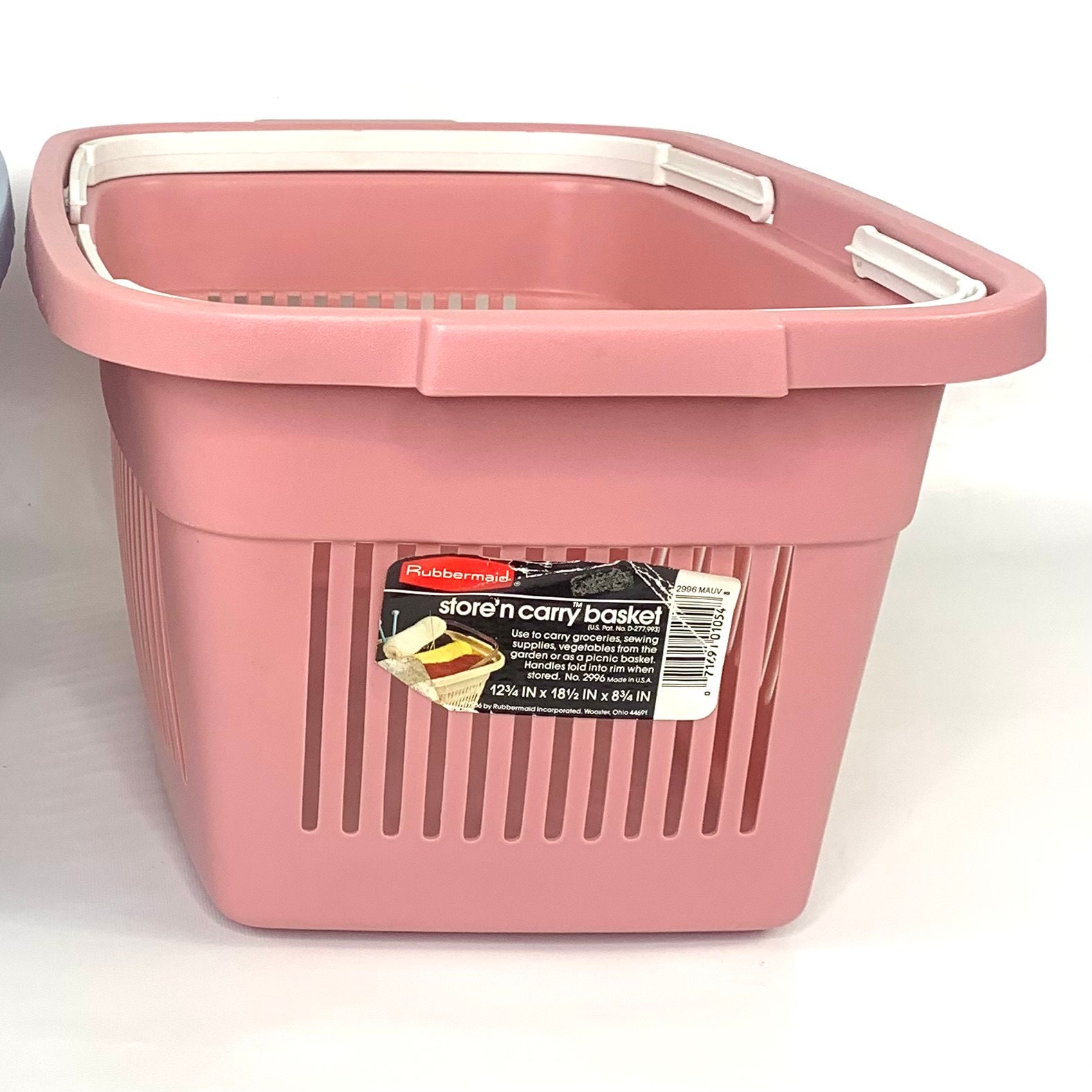 Rubbermaid Rose Pink Party Platters, 2-Pack