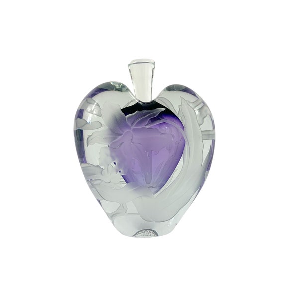 Zellique Studio Art Glass Perfume Bottle Phyllis Polito 80s