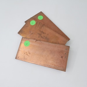 1/4 inch thick raw copper bar 1lb + crafting jewelry making