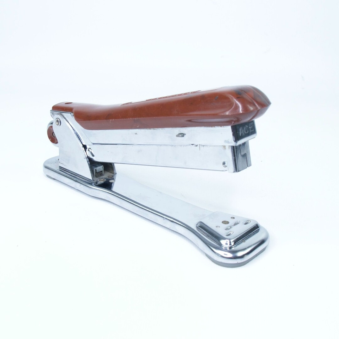 Sleek Midcentury Ace Liner 502 Bakelite Stapler American Made Etsy