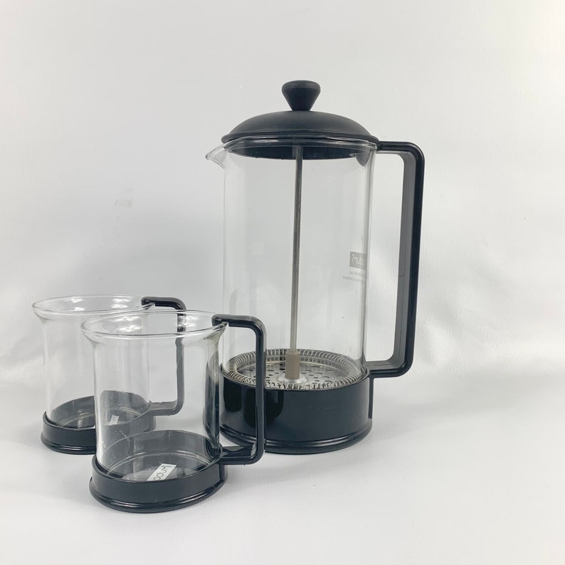 Bodum Brazil Coffee Maker French Press and Mugs Set Etsy