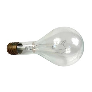 Ampoule tungstène à filament vintage début 20e siècle Mazda 300 W 120 V Westinghouse