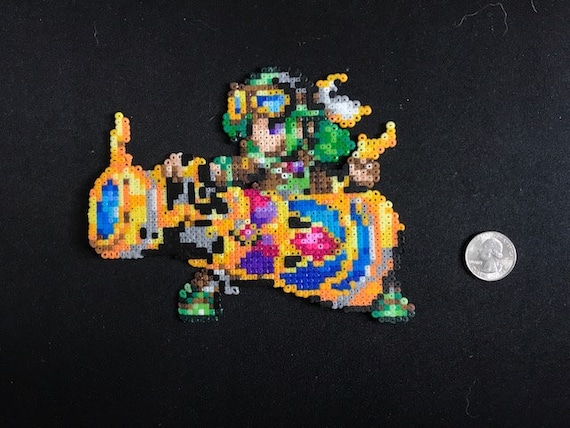 Final Fantasy Brave Exvius Olive Mini Perler Bead Art Piece