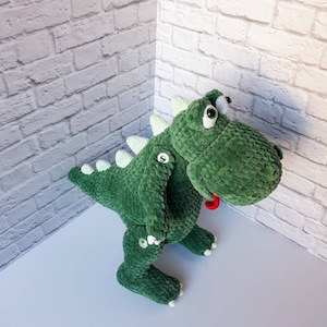 Dinosaur T-Rex plush animal toy for children