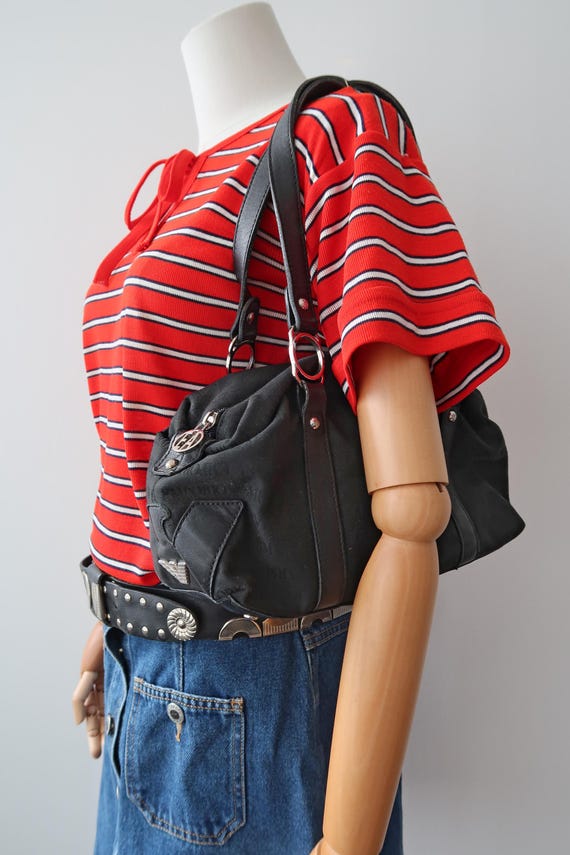 Vintage EMPORIO ARMANI y2K ボディバッグ イタリア製 エンポリオ 