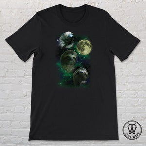 3 sloth moon shirt