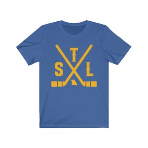 St Louis Blues St Louis Flyers 1928 Hockey TRI-BLEND Tee Shirt 
