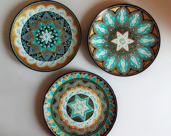 Decorative Plates 70 Handmade Options And Ideas Etsy