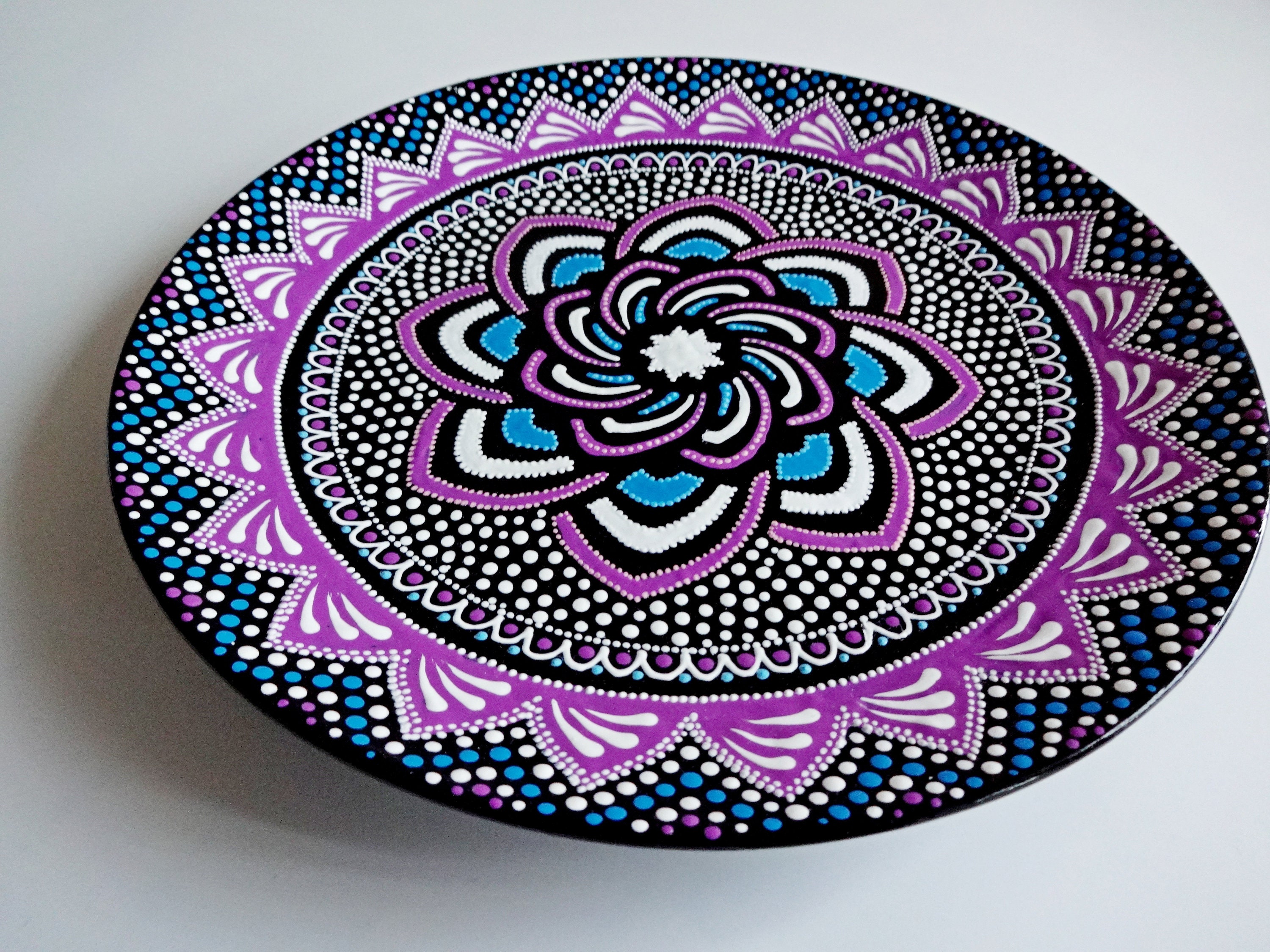 Decorative plates for hanging Majolica plates Large Decorative Etsy