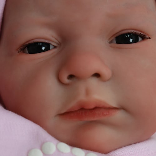 55 CM 3dpaint Skin Soft Silicone Reborn Girl Baby Doll toy Etsy Canada
