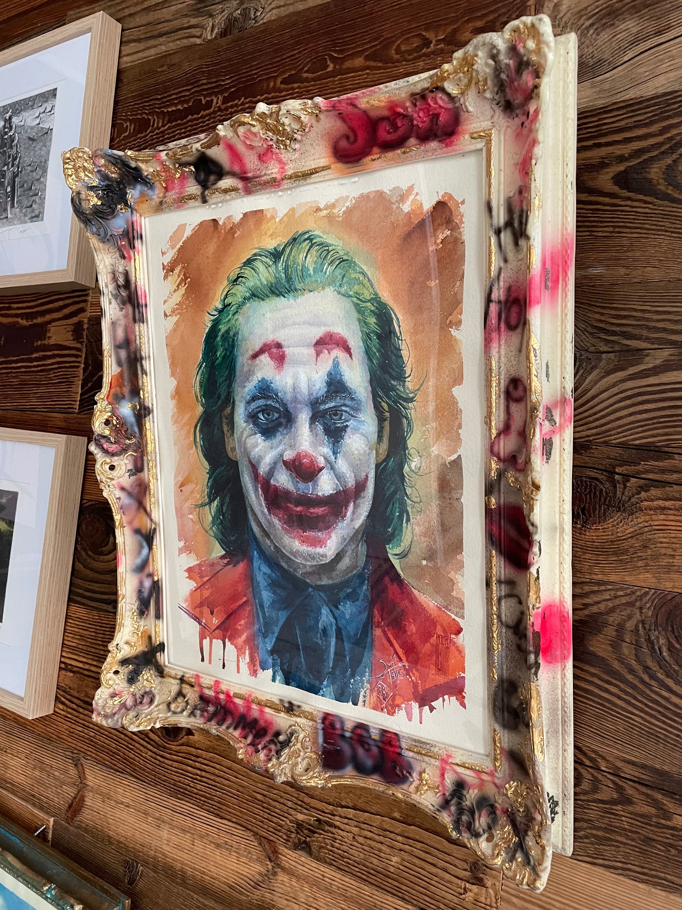 joker quadro dipinto - Arredamento e Casalinghi In vendita a Bari