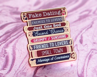 What&#39;s Your Trope? Pin - Copper plated