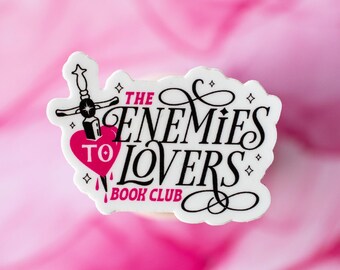 Enemies to Lovers Sticker - Mini Sticker - Vinyl Sticker - 2"