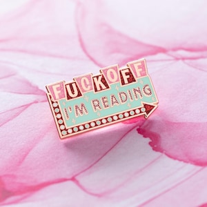 Motel Reading Pin - Copper Plated