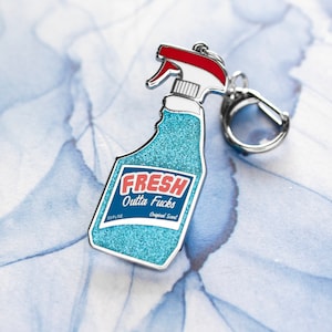 Fresh Keychain - Silver Plated