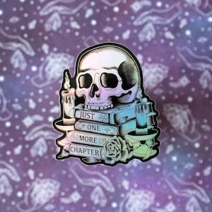 One More Chapter - Vinyl Sticker - 3&quot;