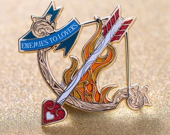 Enemies to Lovers Pin - Gold Plated