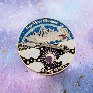 One More Chapter Pin - Spinning Pin - Gold Plated