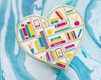 Read Queer Stories Pin - Pan - Gold Plated