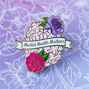 Mental Health Matters Pin
