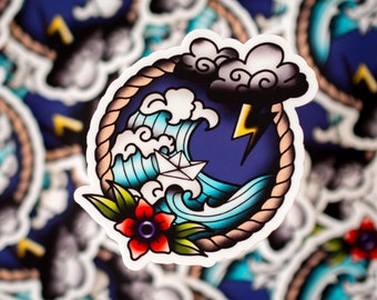 Weather the Storm - vinylsticker