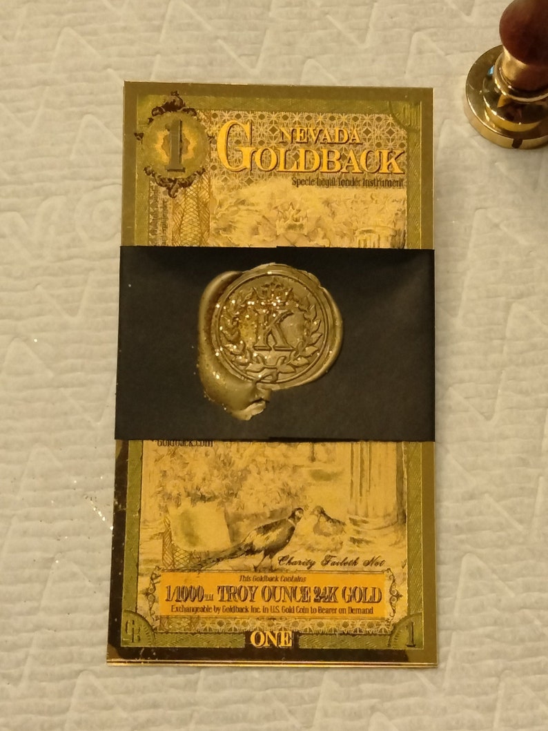 10 Pack of 24k Gold Utah, Nevada And/or Wyoming Goldbacks Etsy