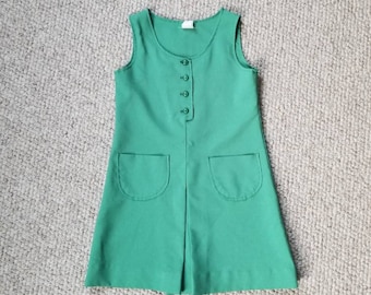 Vintage Girl Scouts uniform size 10 green 2 piece set