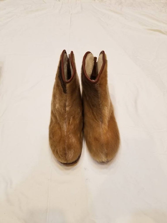 9 elk boots, 50s, new ladies, Indian slippers