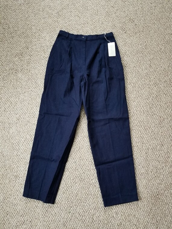 navy blue cotton jeans